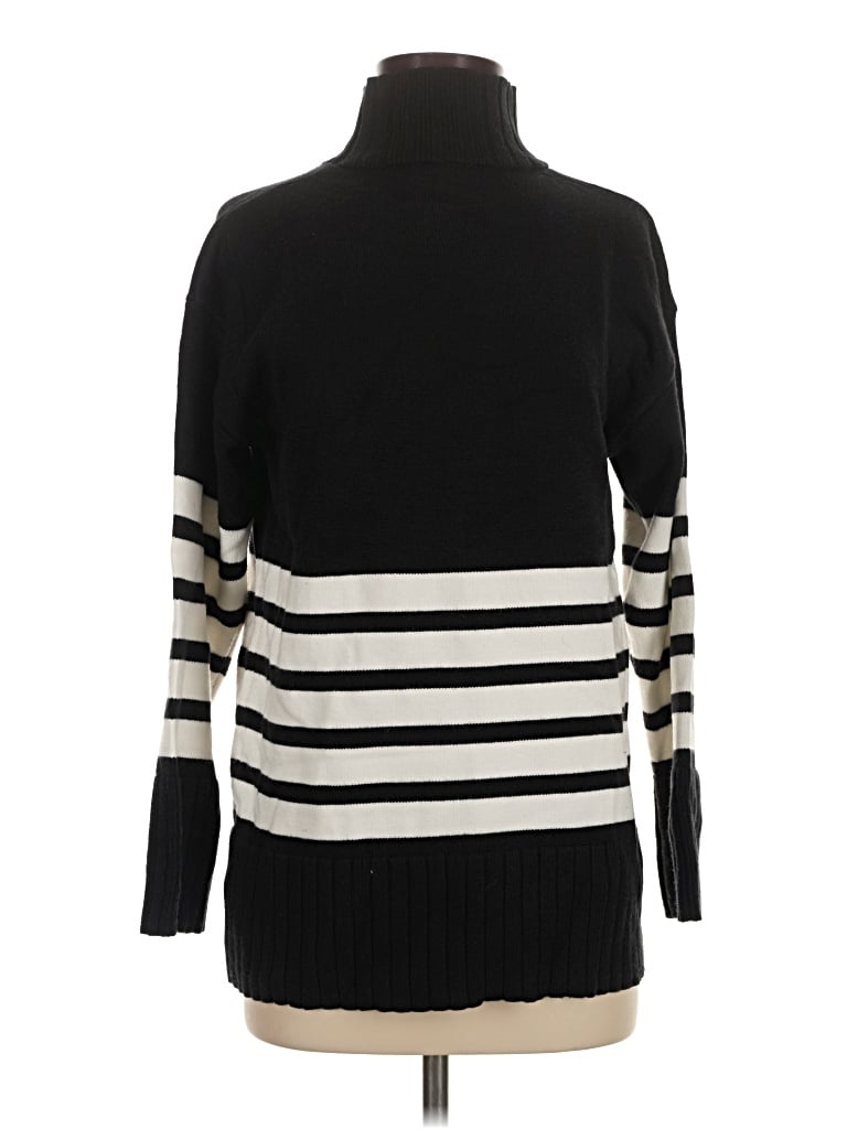 Pre-owned Unbranded Turtleneck Sweater In Black
