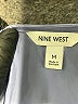 Nine West 100% Polyester Blue Sleeveless Blouse Size M - photo 7