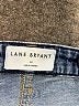 Lane Bryant Solid Blue Jeans Size 24 - photo 4