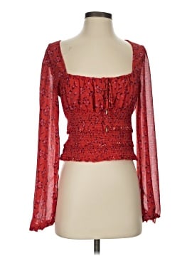 Free People 3/4 Sleeve Blouse