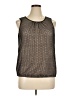 Coldwater Creek Black Sleeveless Blouse Size 14 - photo 1