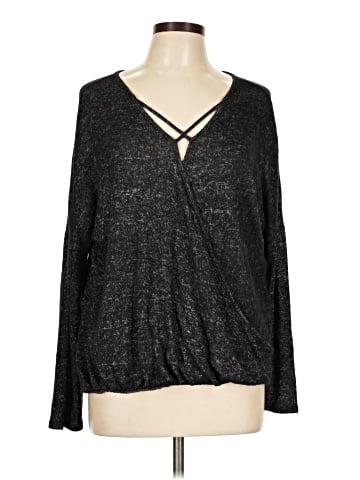 Green Envelope Long Sleeve Top (view 1)
