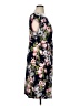 DressBarn Floral Black Cocktail Dress Size 16 - photo 4
