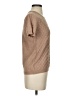 Well Worn Tweed Brown Short Sleeve Turtleneck Size XS - photo 4