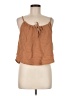 O'Neill 100% Cotton Brown Sleeveless Blouse Size M - photo 1