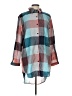 Unbranded Plaid Teal Casual Dress Size L - photo 1