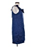 ECI 100% Silk Blue Cocktail Dress Size 8 - photo 4