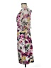 Connected Apparel Floral Ivory Cocktail Dress Size 6 (petite) - photo 5
