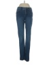 Jones New York Solid Blue Jeans Size 4 - photo 1