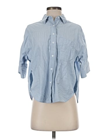Maeve 3/4 Sleeve Button-Down Shirt (view 1)