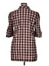 Max Studio Plaid Brown Casual Dress Size XL - photo 2