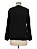 Old Navy 100% Rayon Black Long Sleeve Blouse Size M - photo 2