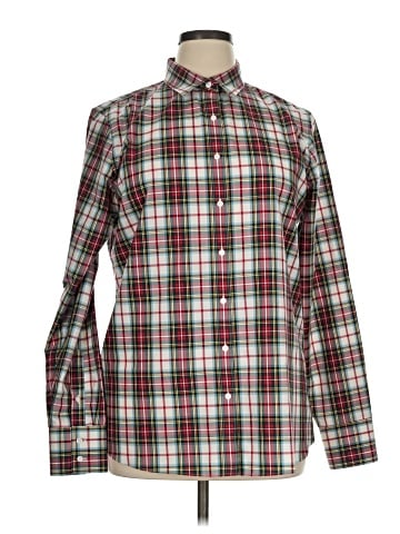 Lands' End Long Sleeve Button-Down Shirt (view 1)