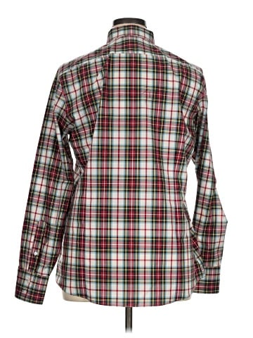 Lands' End Long Sleeve Button-Down Shirt (view 2)