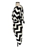 Corey Lynn Calter Chevron-herringbone Black Poncho Size S - photo 5