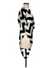 Corey Lynn Calter Chevron-herringbone Black Poncho Size S - photo 4