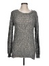 Madison Lilly Metallic Gray Pullover Sweater Size L - photo 1