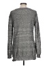 Madison Lilly Metallic Gray Pullover Sweater Size L - photo 2