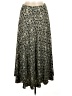 Emily Stacy Paisley Gray Casual Skirt Size M - photo 1