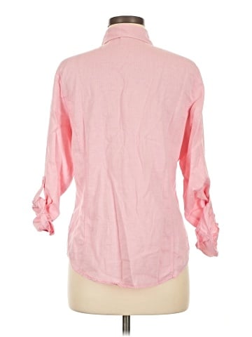 Riders by Lee 3/4 Sleeve Button-Down Shirt (view 2)