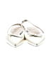 Ann Taylor 100% Leather Metallic Silver Mule/Clog Size 7 - photo 2