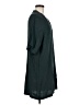 Zara Basic 100% Viscose Solid Green Casual Dress Size M - photo 4