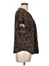 CeCe Black Short Sleeve Blouse Size L - photo 4
