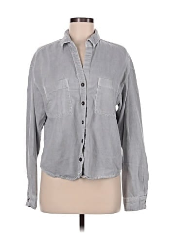 Cloth & Stone 3/4 Sleeve Button-Down Shirt (view 1)