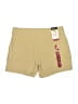 Eddie Bauer Solid Yellow Khaki Shorts Size 14 - photo 2