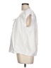Theory White Short Sleeve Blouse Size L - photo 5
