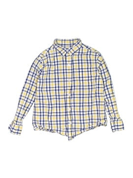 Janie And Jack Long Sleeve Button Down Shirt