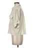 AWARE Ivory 3/4 Sleeve Button-Down Shirt Size M - photo 5