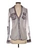BKE Gray Long Sleeve Blouse Size S - photo 1