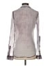 BKE Gray Long Sleeve Blouse Size S - photo 2