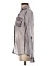 BKE Gray Long Sleeve Blouse Size S - photo 5
