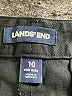 Lands' End Solid Black Shorts Size 10 - photo 3