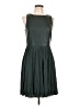 Bailey 44 100% Polyurethane Solid Green Casual Dress Size L - photo 1