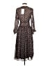 Zara Paisley Brown Casual Dress Size S - photo 2
