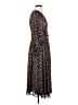 Zara Paisley Brown Casual Dress Size S - photo 4