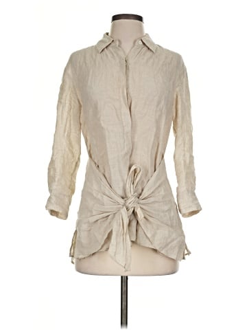 Theory 3/4 Sleeve Button-Down Shirt (view 1)