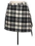 Antonio Melani Plaid Gray Casual Skirt Size 12 - photo 1