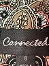 Connected Apparel 100% Polyester Animal Print Gray Cocktail Dress Size 8 - photo 7