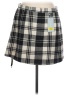 Antonio Melani Plaid Gray Casual Skirt Size 12 - photo 2