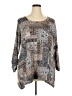 Cato Gray 3/4 Sleeve Blouse Size 18 - 20 - photo 1