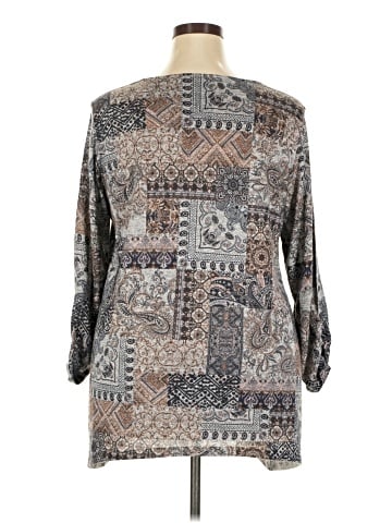 Cato 3/4 Sleeve Blouse (view 2)