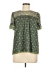 Max Studio Green Short Sleeve Blouse Size M - photo 1