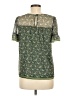 Max Studio Green Short Sleeve Blouse Size M - photo 2