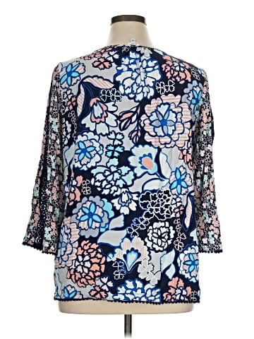 Crown & Ivy 3/4 Sleeve Blouse (view 2)