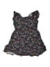 Cat & Jack 100% Rayon Hearts Black Dress Size 7 - photo 2