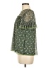 Max Studio Green Short Sleeve Blouse Size M - photo 5
